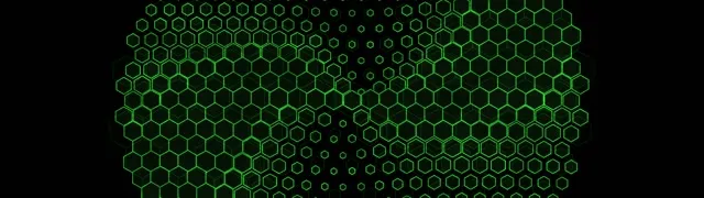 32:9 Super Ultrawide 60fps Screensaver Neon Tunnel Hexagon VJ Loop