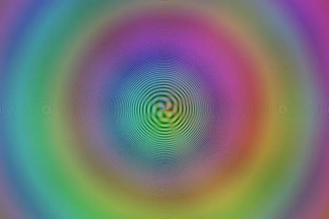 3:2 Surface | 60fps Aqua-Rose Rotating Mandala Screensaver VJ Animation