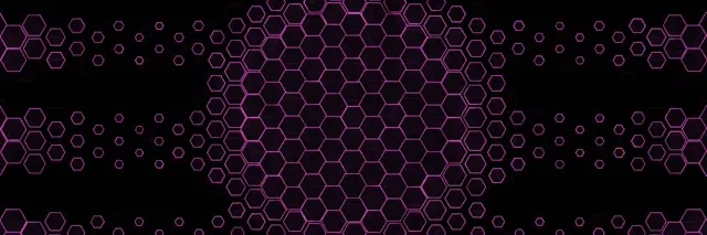 3:1 Triple Wide 60fps Screensaver Neon Tunnel Live Wallpaper Purple Hex