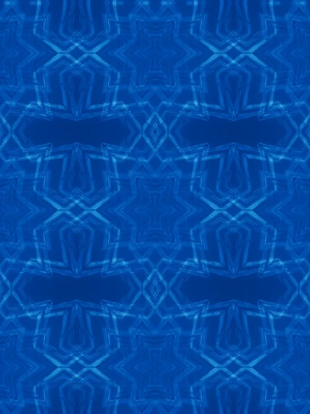 3:4 iPad Portrait 60fps screensaver neon tunnel motion background blue radial pattern