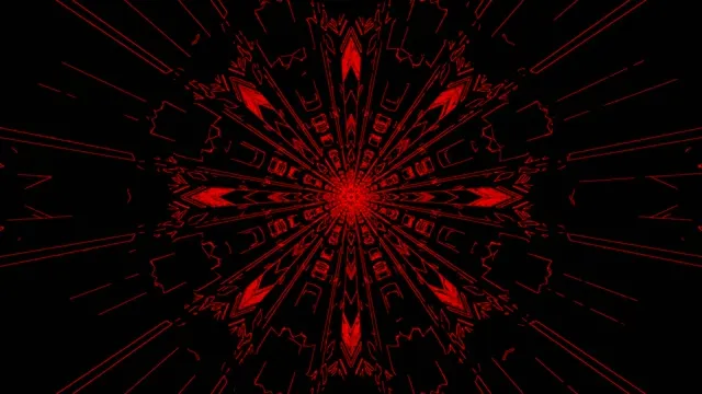 Green Neon Tunnel Screensaver 4K UHD 60fps VJ Loop