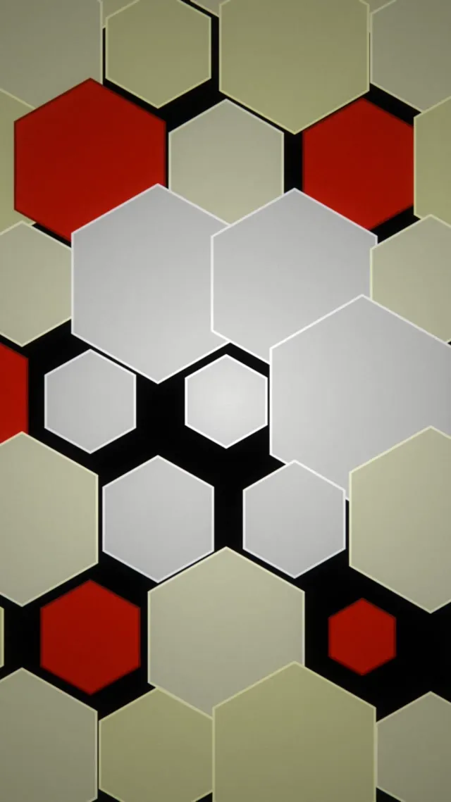 9:16 Reels | 60fps Hexagon Screensaver Live Wallpaper