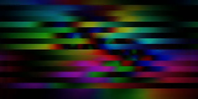 2:1 Univisium 60fps Screensaver - Neon Stripes Motion VJ Loop Neon Effect
