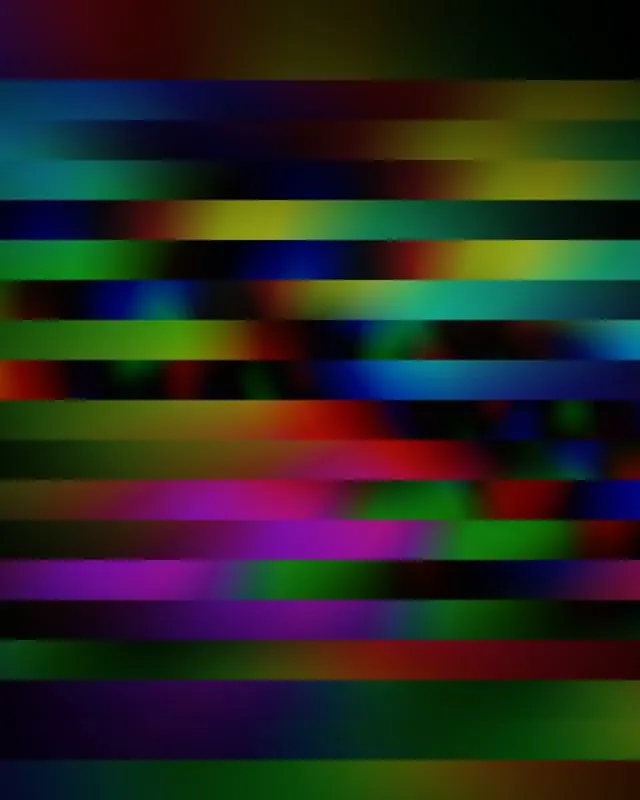 4:5 Instagram 60fps Screensaver - Colorful Neon Stripes Background VJ Loop