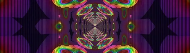 32:9 Super Ultrawide 60fps Screensaver Neon Tunnel Live Wallpaper