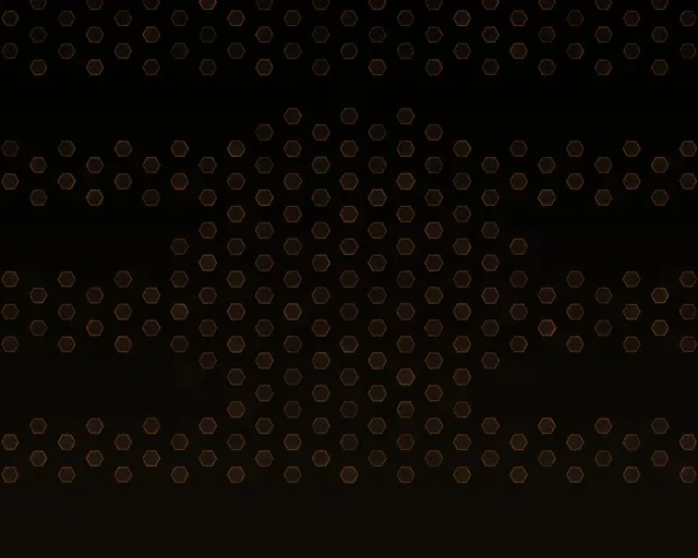 5:4 Industrial 60FPS Hexagon Vortex Screensaver | VJ Animation Orange Mesh