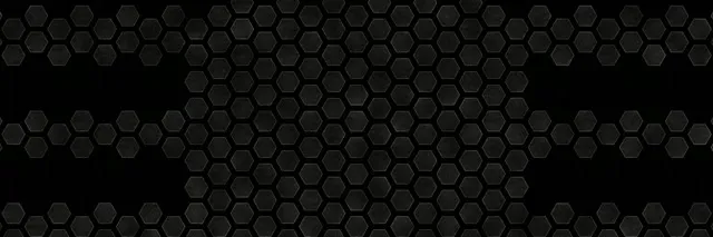 3:1 Triple Wide 60FPS Hexagon Vortex Screensaver | VJ Loop Dark