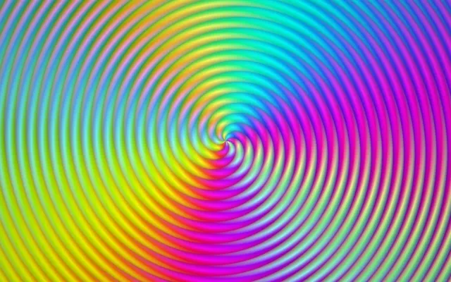 16:10 MacBook | 60fps Rainbow Spiral Screensaver | VJ Loop Motion Background