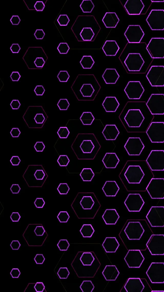 9:16 Reels 60fps Screensaver Neon Tunnel Live Wallpaper Purple Hex Flow