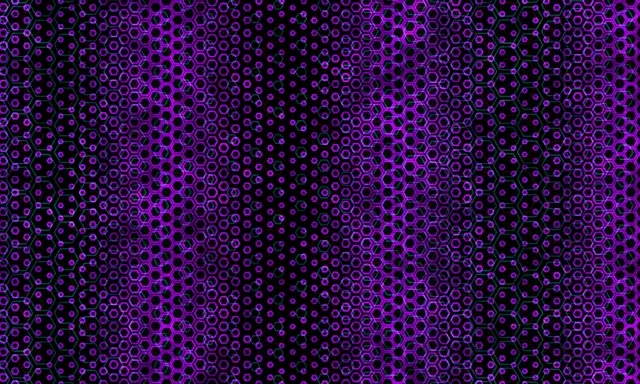 5:3 Wide 60FPS Neon Hexagon Screensaver - VJ Animation Background
