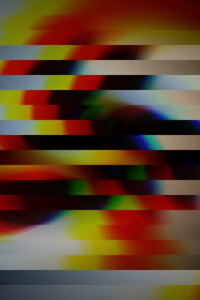 2:3 Photo Portrait 60fps Screensaver Kaleidoscope VJ Loop Neon Colorful