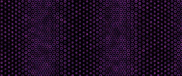 2.39:1 Cinemascope 60fps Neon Tunnel Screensaver VJ Loop Purple Glow