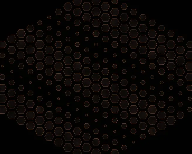 5:4 Industrial 60fps Screensaver Neon Tunnel Orange Hex VJ Loop