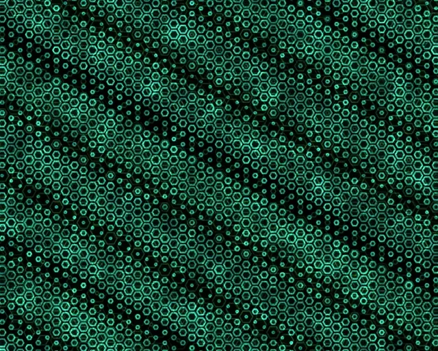 5:4 Industrial 60FPS Cyan Hexagon Vortex Screensaver | Live Wallpaper Motion