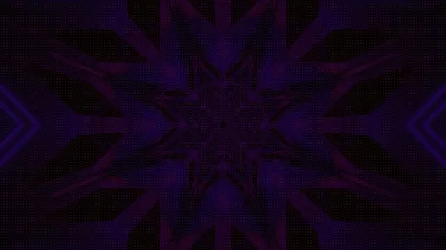 Purple Neon Tunnel Screensaver 4K UHD 60fps VJ Loop PC Laptop