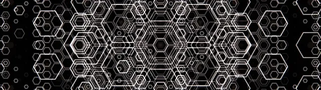 32:9 Super Ultrawide 60fps Screensaver | Hexagon Vortex Background for Edits
