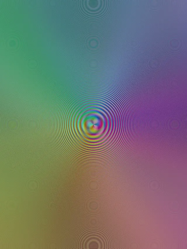 3:4 iPad Portrait 60FPS Spiral Vortex Screensaver - Rainbow VJ Loop Live Wallpaper