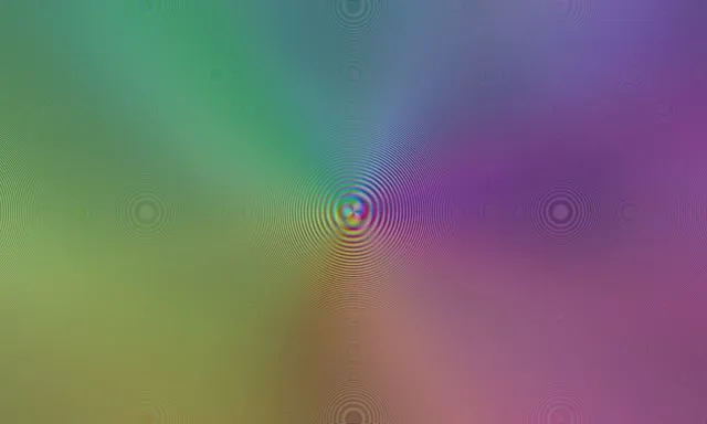 5:3 Wide 60FPS Concentric Vortex Screensaver - Colorful Motion Background VJ Loop