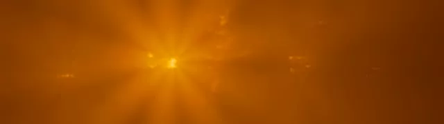 32:9 Ultrawide Neon Tunnel Golden Starburst VJ Loop 60fps Screensaver