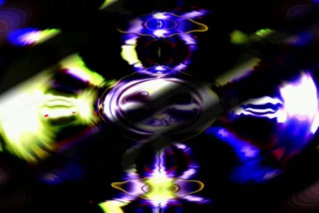 Neon Tunnel VJ Loop 60fps Pulsating Orb Kaleidoscope 3:2 Screensaver
