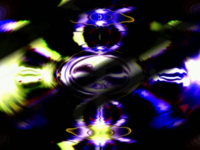Neon Tunnel Pulsating Orb VJ Loop 4:3 Classic 60fps Screensaver