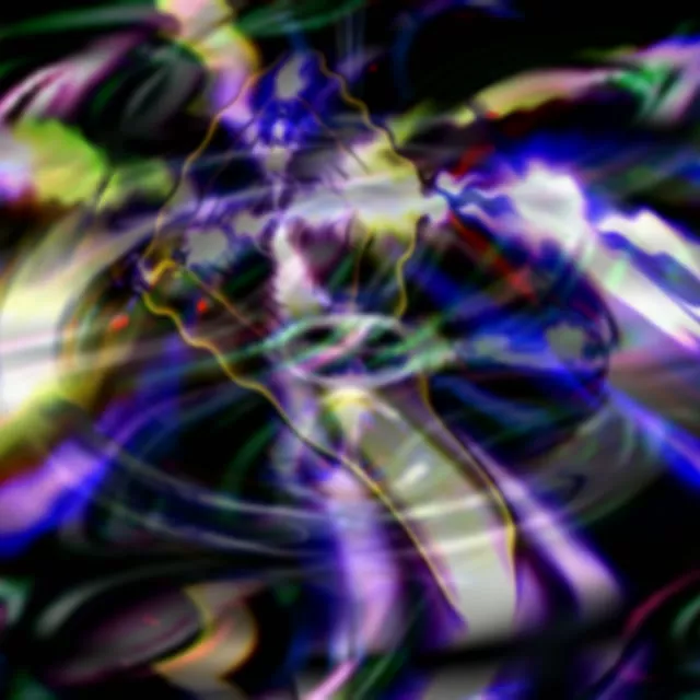 Neon Tunnel VJ Loop 1:1 Square 60fps Pulsating Electric Vortex Screensaver