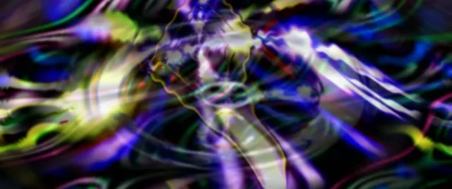 Neon Tunnel Vj Loop 60fps Pulsating Light Streaks Screensaver 2.39:1
