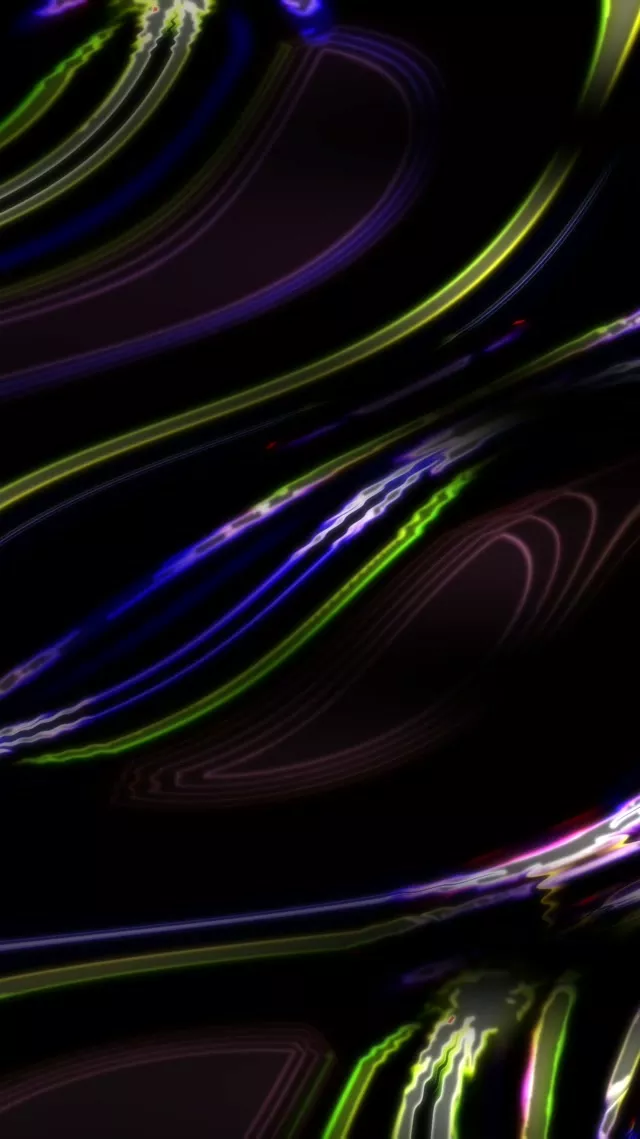 Neon Tunnel VJ Loop 9:16 Reels 60fps Screensaver Glowing Curves