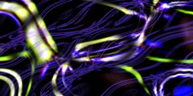 Neon Tunnel VJ Loop 2:1 Univisium 60fps Screensaver Glowing Lines