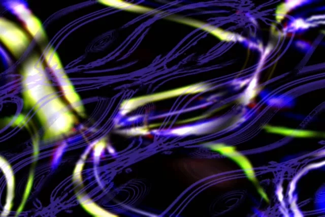 Neon Tunnel VJ Loop 60fps Pulsating Light Streaks 3:2 Screensaver