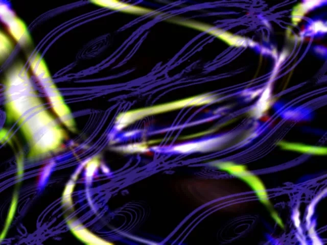 4:3 Classic Neon Tunnel VJ Loop 60fps Screensaver Glowing Streaks