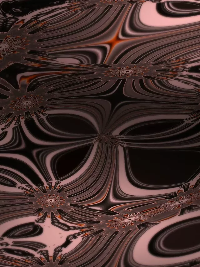 Neon Tunnel Swirling Fractals VJ Loop 3:4 iPad 60fps Screensaver