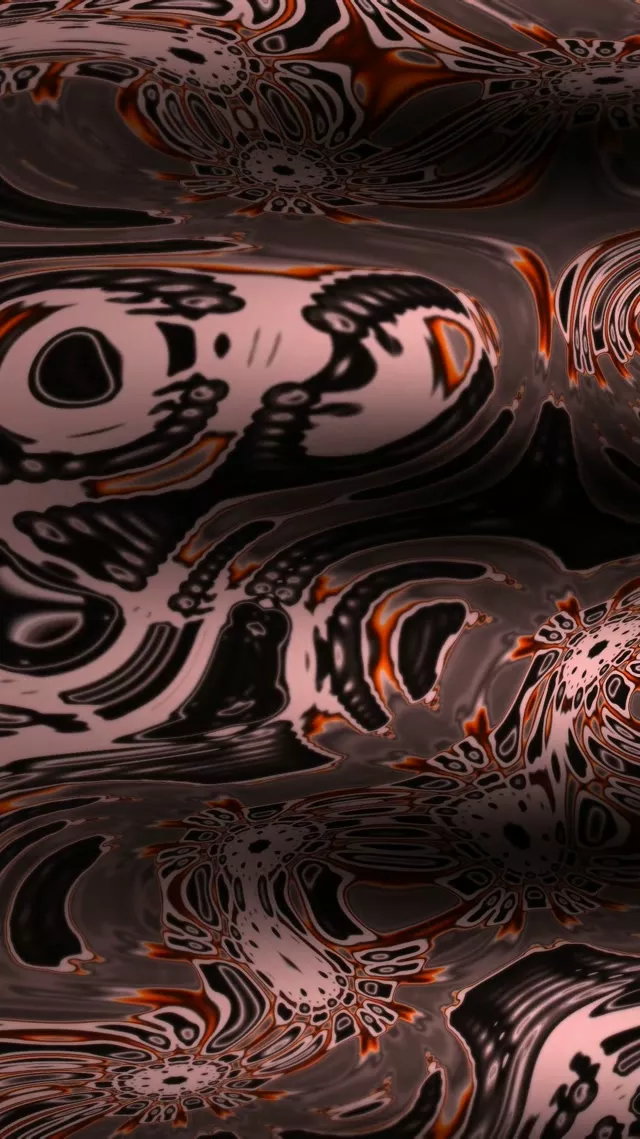 Organic Morphing Neon Tunnel VJ Loop 9:16 Reels 60fps Screensaver