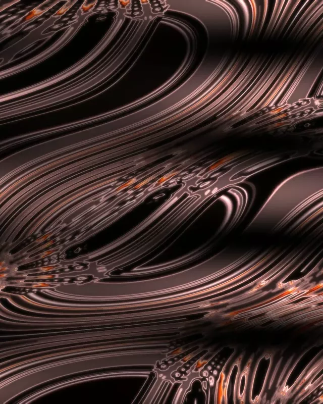 Neon Tunnel VJ Loop 4:5 Instagram 60fps Screensaver Liquid Metal Swirl