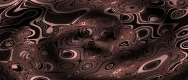 Swirling Brown Marble Neon Tunnel VJ Loop 21:9 Ultrawide 60fps Screensaver