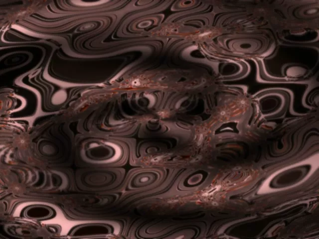 4:3 Classic 60fps Neon Tunnel Screensaver VJ Loop Liquid Swirl Motion