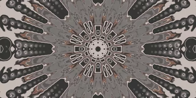 Neon Tunnel Kaleidoscope Vortex Loop 60fps 2:1 Univisium Screensaver
