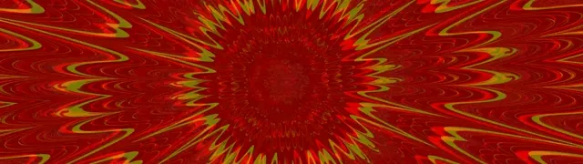 Red Gold Radiant Neon Tunnel VJ Loop 32:9 Ultrawide 60fps Screensaver