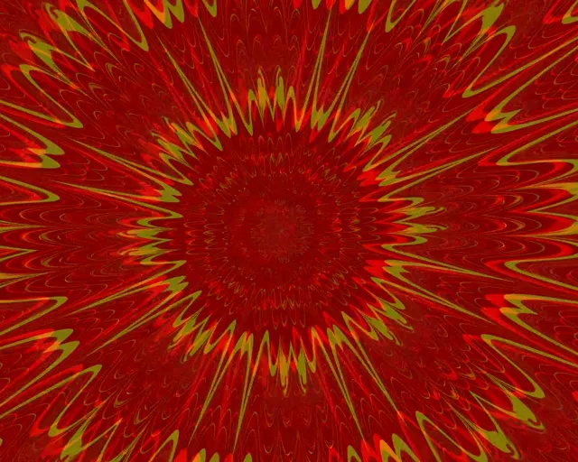 5:4 Industrial Neon Tunnel Radiating Starburst VJ Loop 60fps Screensaver