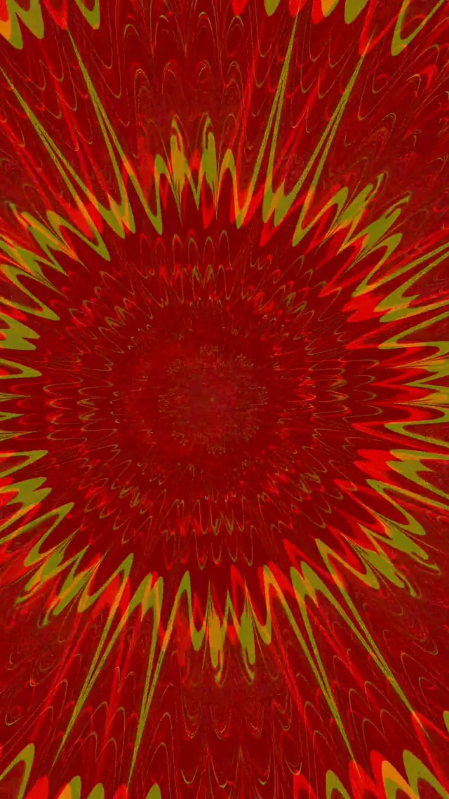 9:16 Reels Neon Tunnel Radiant Spikes 60fps VJ Loop Screensaver