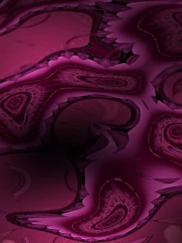 Neon Tunnel Pulsating Vortex VJ Loop 3:4 iPad 60fps Screensaver