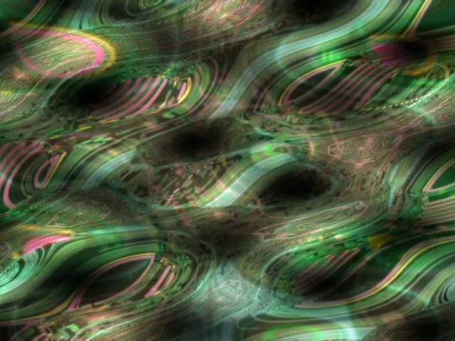Neon Tunnel Spiraling Vortex VJ Loop 60fps 4:3 Classic Screensaver