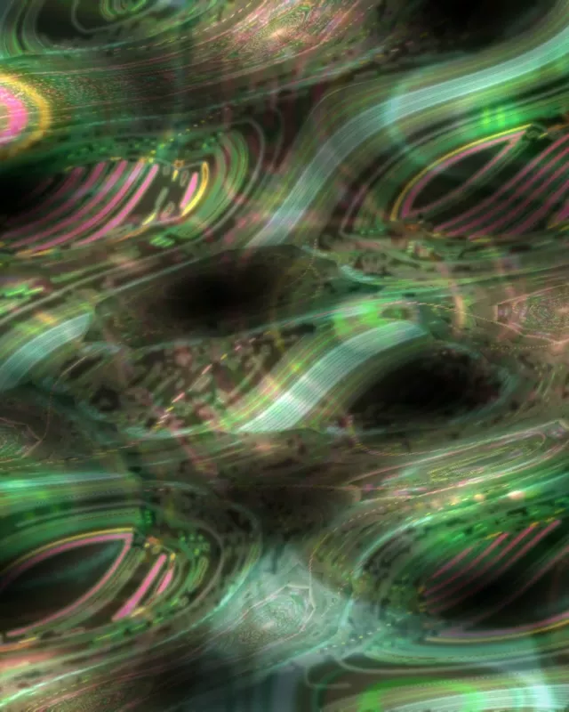 Neon Tunnel Spiral VJ Loop 4:5 Instagram 60fps Screensaver