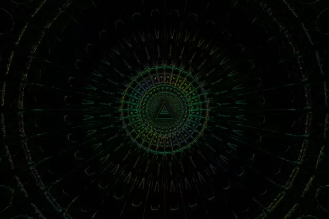 Neon Tunnel Spiraling Vortex VJ Loop 60fps 3:2 Screensaver