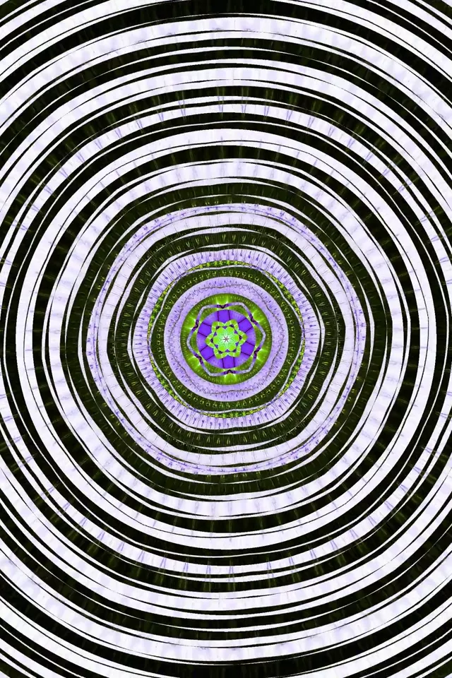 Neon Tunnel Spiraling Vortex VJ Loop 60fps 2:3 Portrait Screensaver