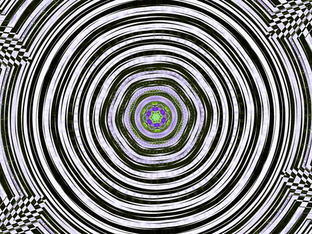 Spiraling Neon Tunnel VJ Loop 4:3 Classic 60fps Screensaver