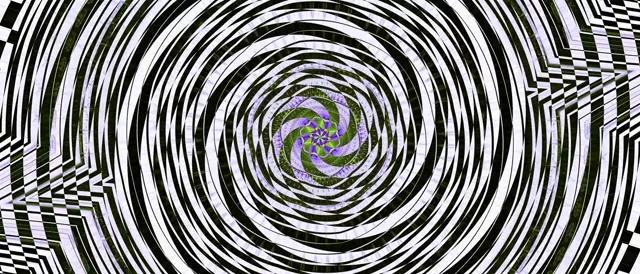 Spiraling Neon Tunnel VJ Loop 21:9 Ultrawide 60fps Screensaver