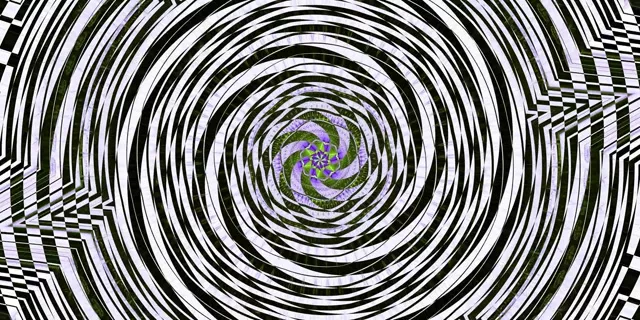 Spiraling Neon Tunnel VJ Loop 60fps 2:1 Univisium Screensaver