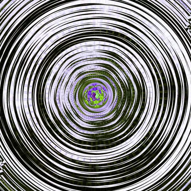 Neon Tunnel Spiraling Vortex VJ Loop 1:1 Square 60fps Screensaver