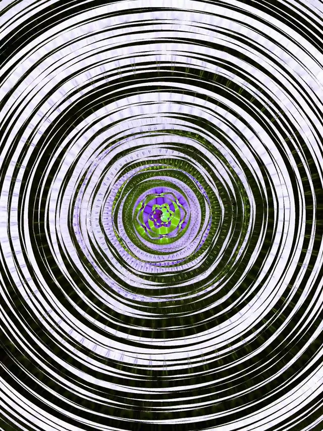 Neon Tunnel Spiraling Vortex VJ Loop 3:4 iPad 60fps Screensaver